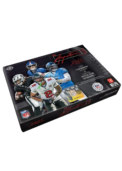 2025 Topps Signature Class Football Hobby Box front