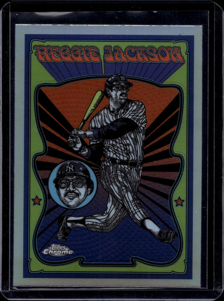 2025 Topps Chrome #UV-14 Reggie Jackson Ultra Violet All-Stars