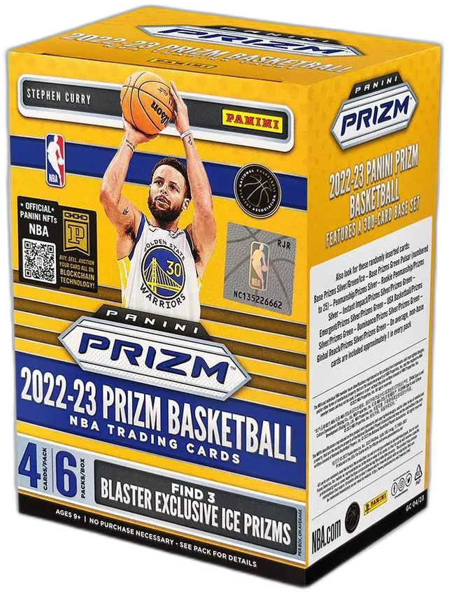 2022-23 Panini Prizm Basketball Blaster Box front