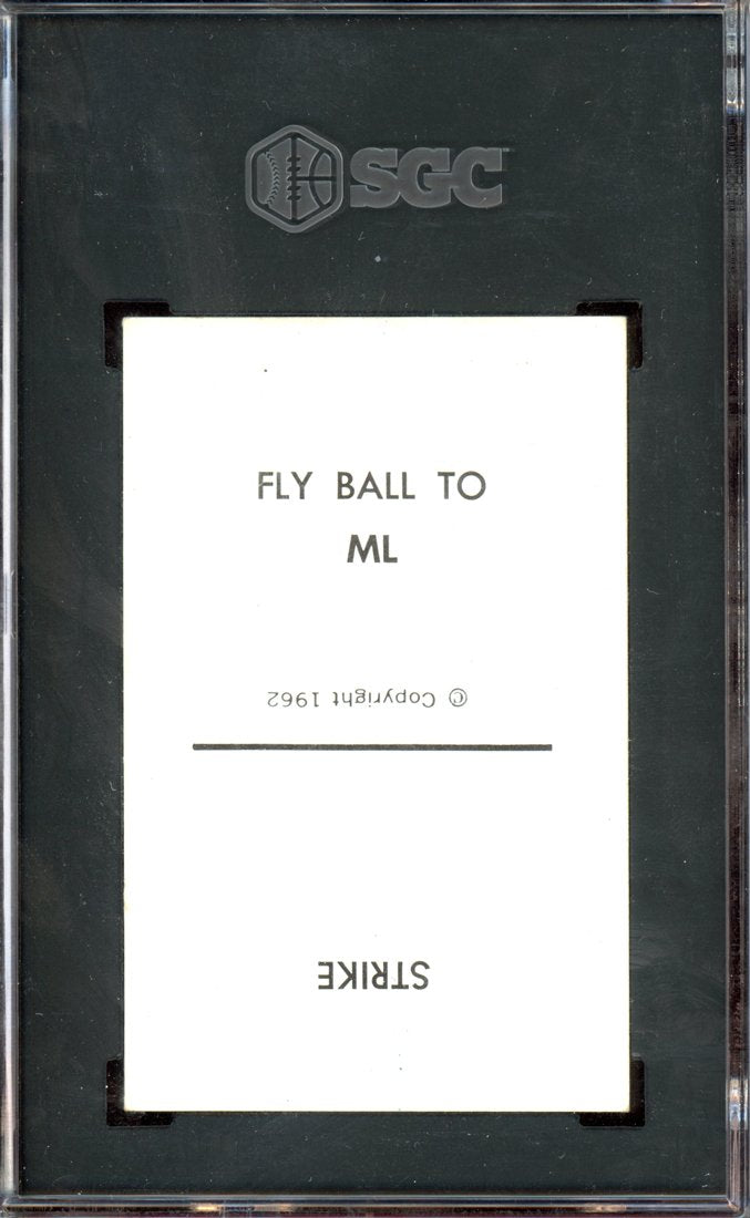 1962 Play-Rite Games Roger Maris Baseball Game Roger Maris back