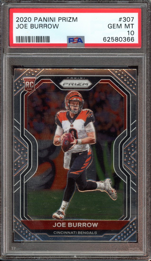 2020 Panini Prizm Joe Burrow #307 front