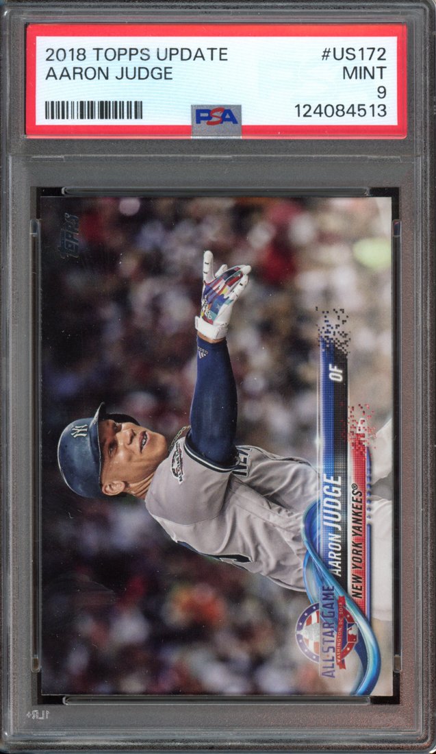 2018 Topps Update Aaron Judge #US172 front