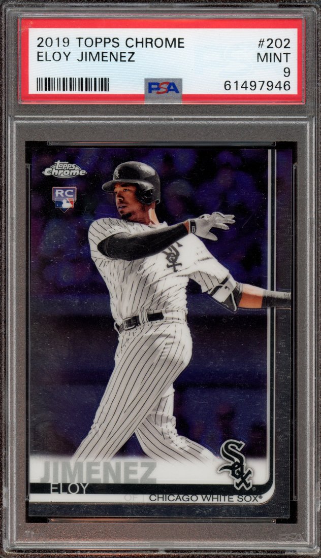 2019 Topps Chrome Eloy Jimenez #202 front