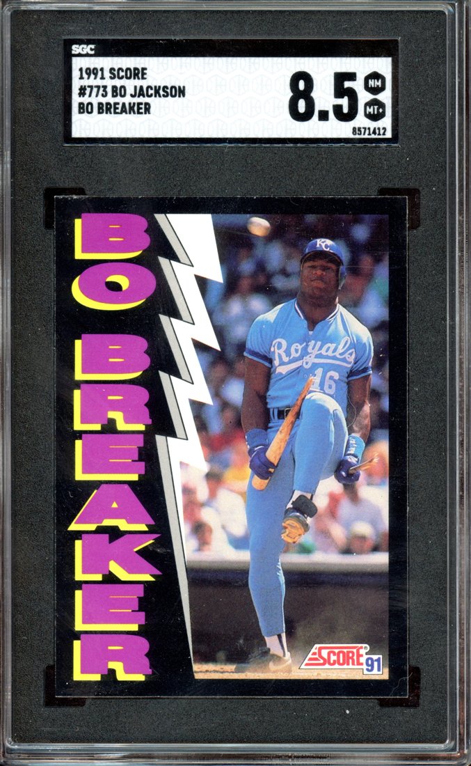 1991 Score Bo Jackson #773 Bo Breaker front