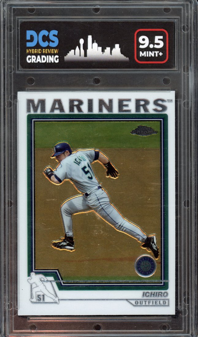 2004 Topps Chrome Ichiro #10 front