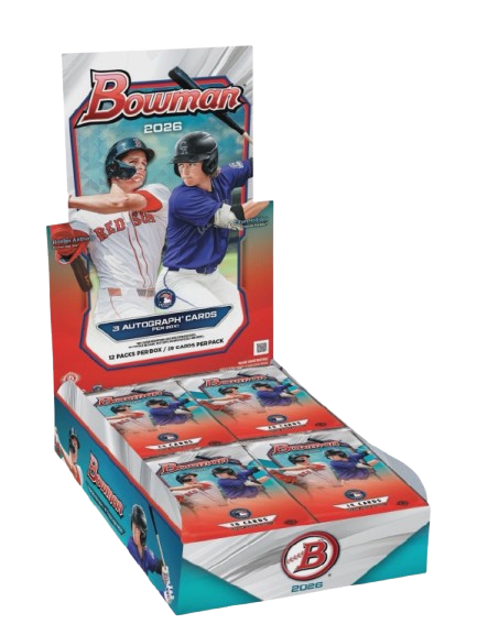 2026 Bowman Baseball Hobby Jumbo Box front