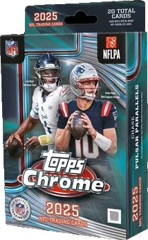 2025 Topps Chrome Football Hanger Box
