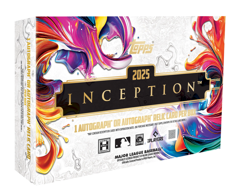2025 Topps Inception Baseball Hobby Box front
