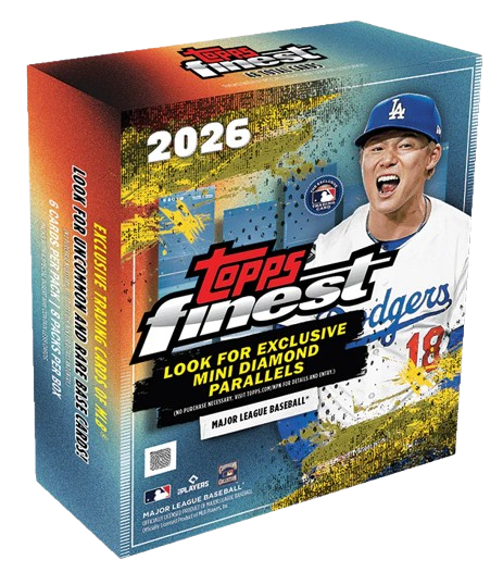 2026 Topps Finest Baseball Mega Box front