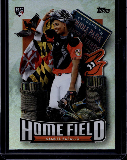 2026 Topps #HA-15 Samuel Basallo Home Field Advantage