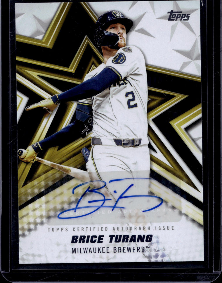 2026 Topps #BSA-BT Brice Turang Baseball Stars Autographs (Series One) front