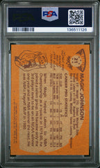 1981-82 Topps #21 Magic Johnson PSA 7
