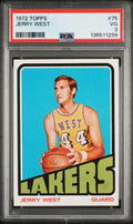 1972-73 Topps #75 Jerry West PSA 3