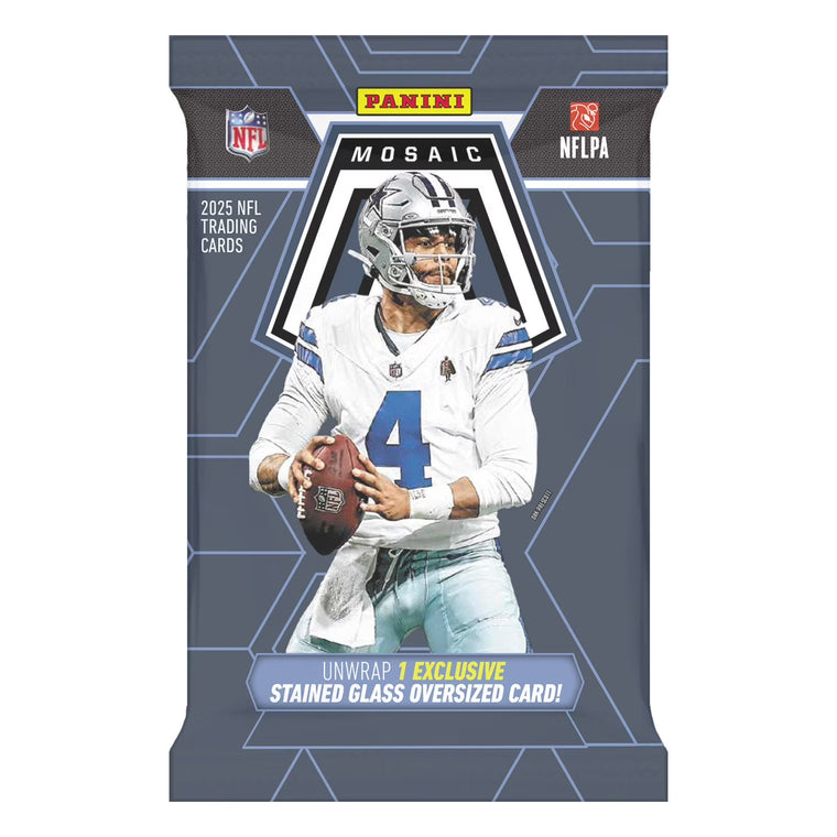 2025 Panini Mosaic NFL Football Costco Exclusive Bundle back