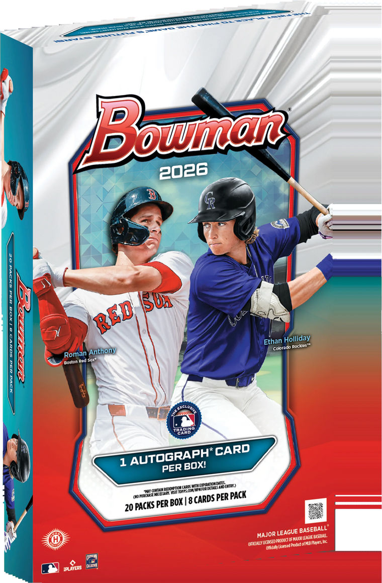 2026 Bowman Baseball Hobby Box front