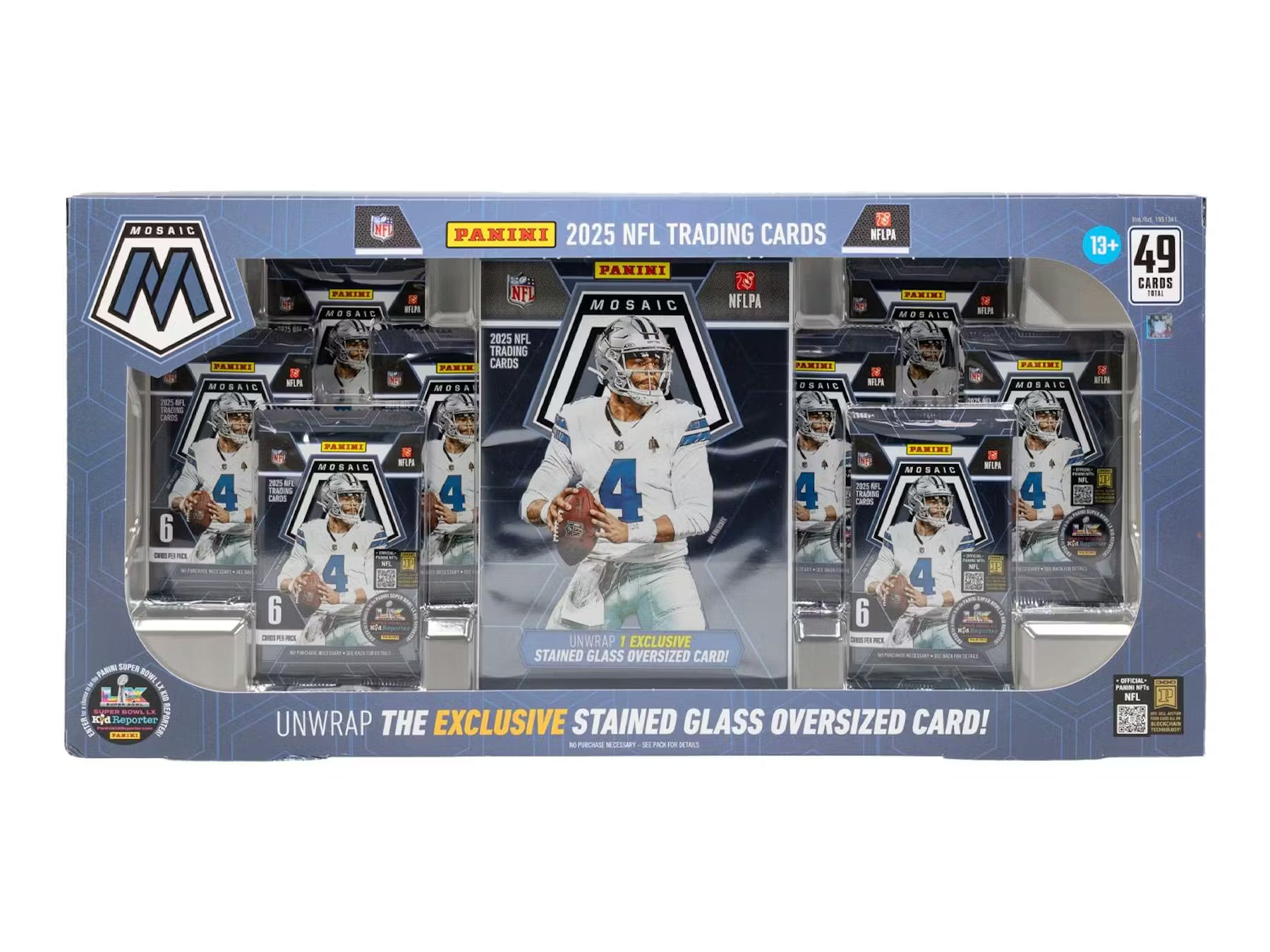 2025 Panini Mosaic NFL Football Costco Exclusive Bundle