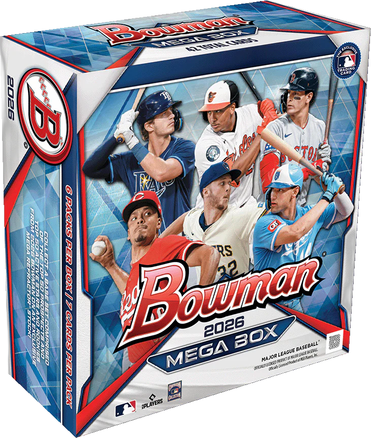 2026 Bowman Baseball Mega Box front