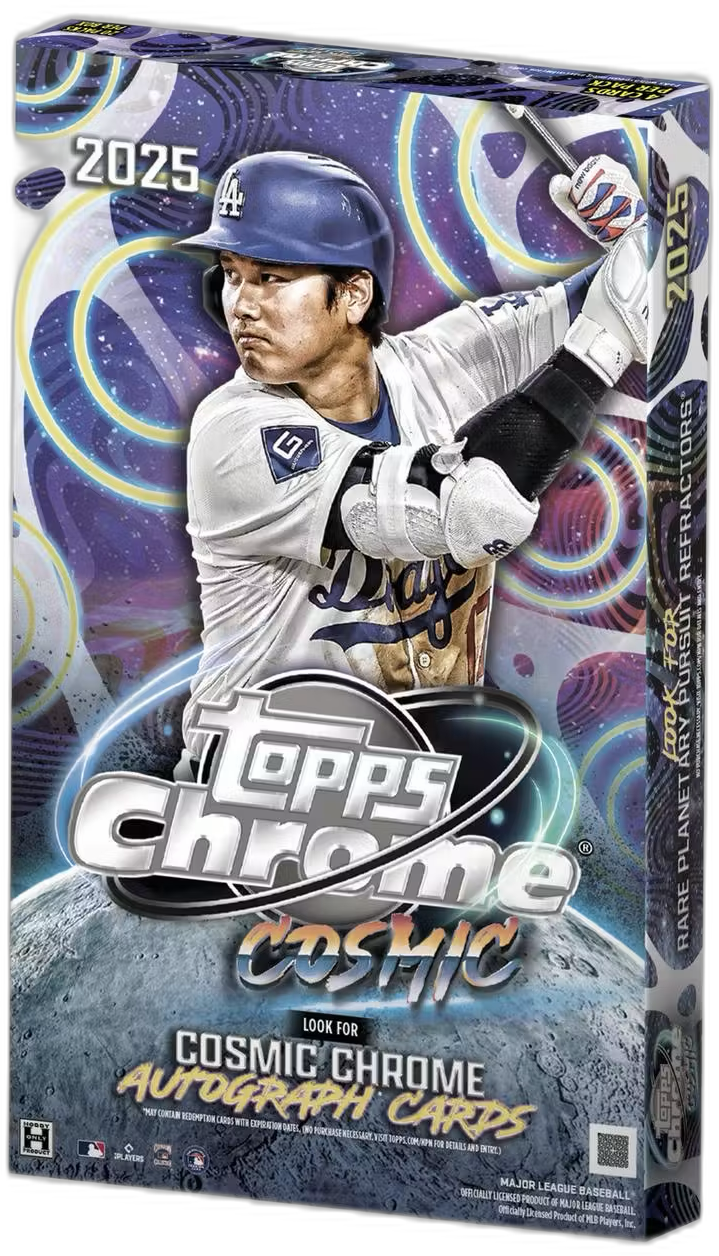 2025 Topps Cosmic Chrome Baseball Hobby Box front