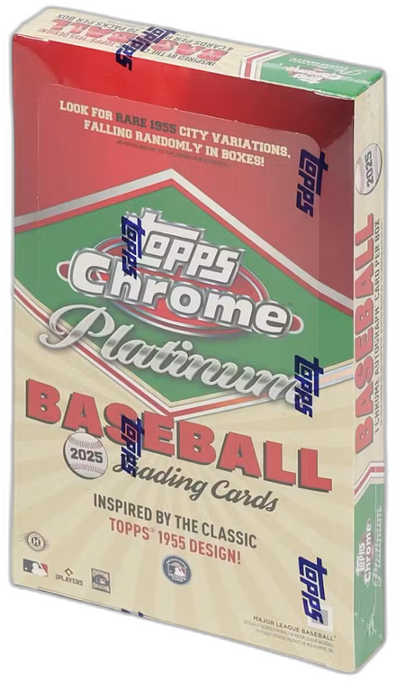 2025 Topps Chrome Platinum Anniversary Baseball Hobby Box
