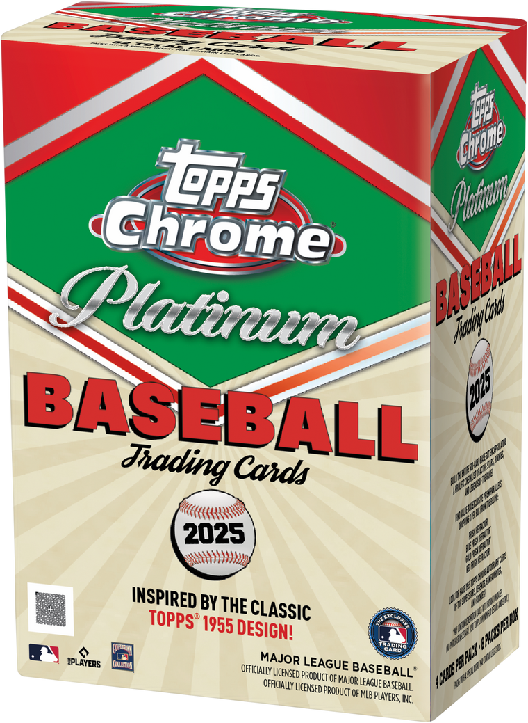 2025 Topps Chrome Platinum Anniversary Baseball Value Box front