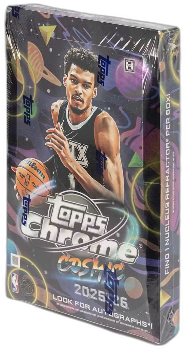 2025-26 Topps Cosmic Chrome Basketball Hobby Box front