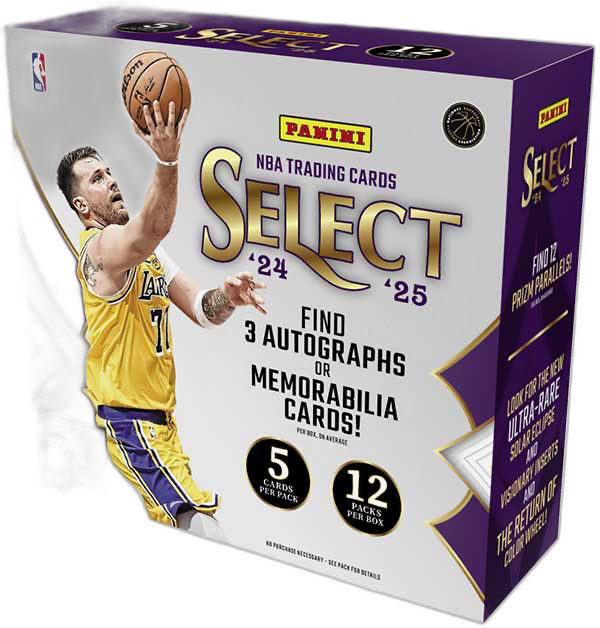 2024-25 Panini Select Basketball Mega Box front
