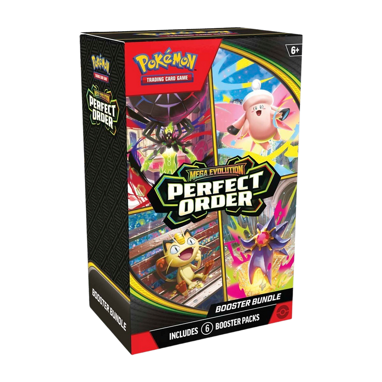 Pokémon Mega Evolution: Perfect Order Booster Bundle front