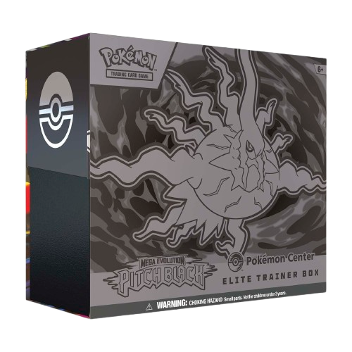 Pokémon Mega Evolution: Pitch Black Elite Trainer Box (Pokémon Center) front