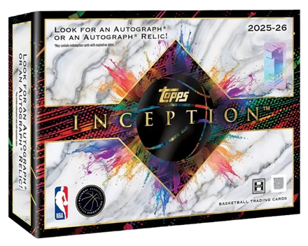 2025-26 Topps Inception Basketball First Day Issue Hobby Box