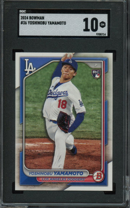 2024 Bowman Yoshinobu Yamamoto #36