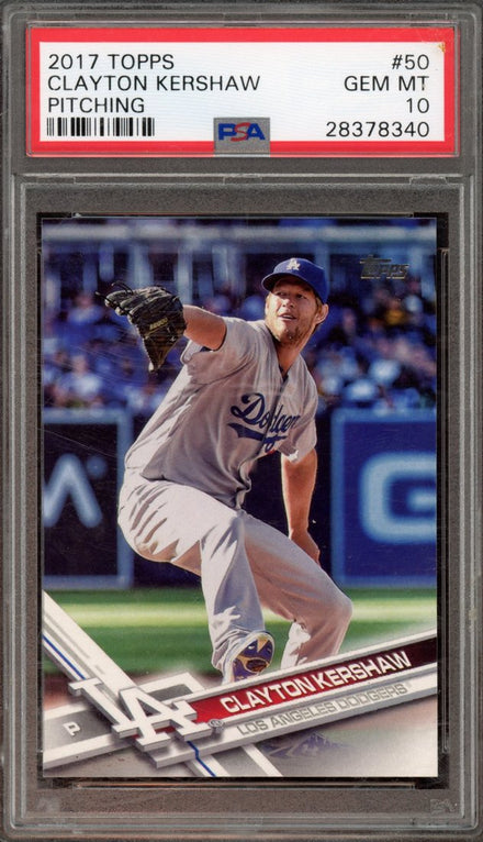 2017 Topps Clayton Kershaw #50