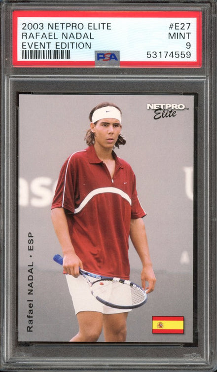 2003 NetPro Elite Event Edition Rafael Nadal #E27