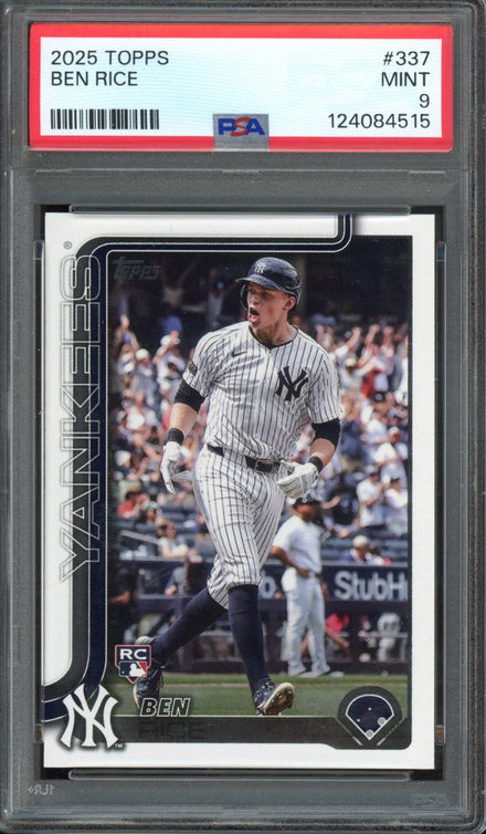 2025 Topps Series One Ben Rice #337