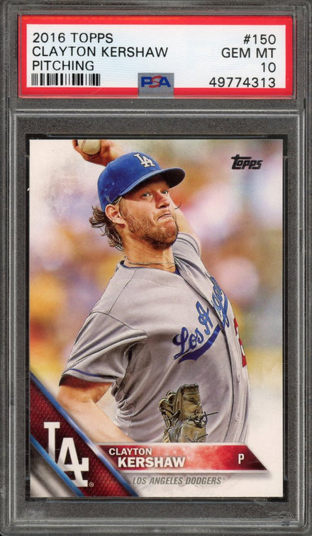 2016 Topps Series One Clayton Kershaw #150
