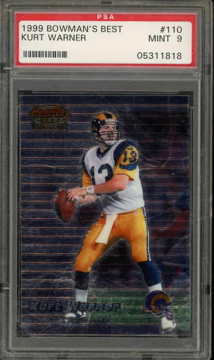 1999 Bowman's Best Kurt Warner #110