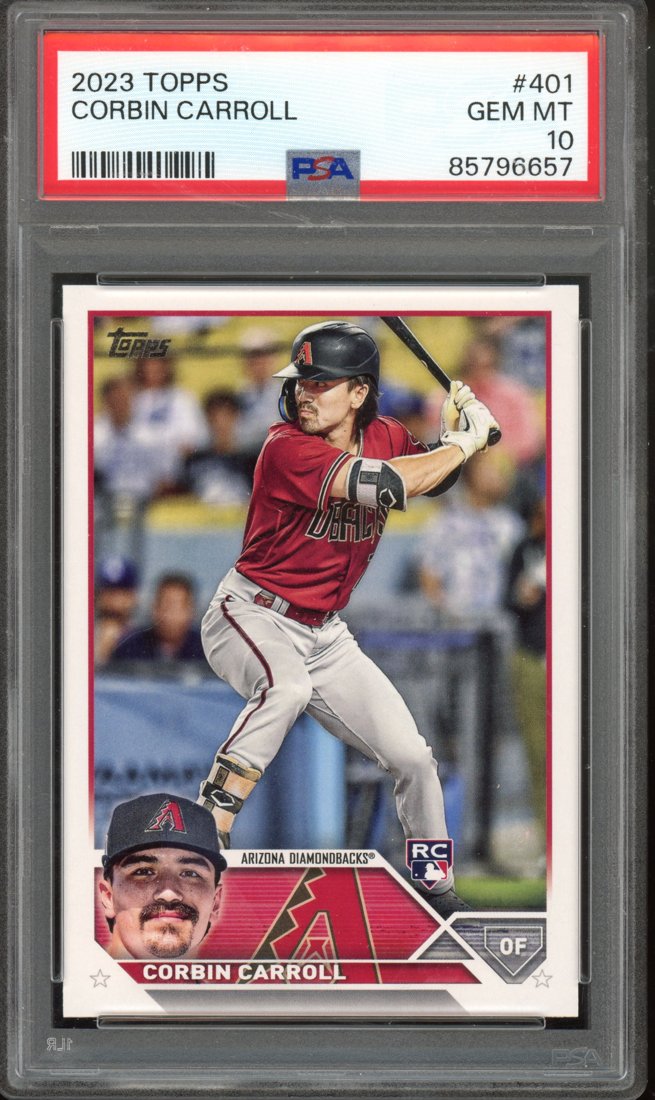 2023 Topps Series Two Corbin Carroll #401 front