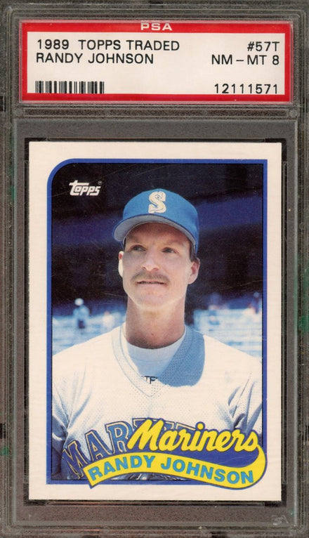 1989 Topps Traded Randy Johnson #57T