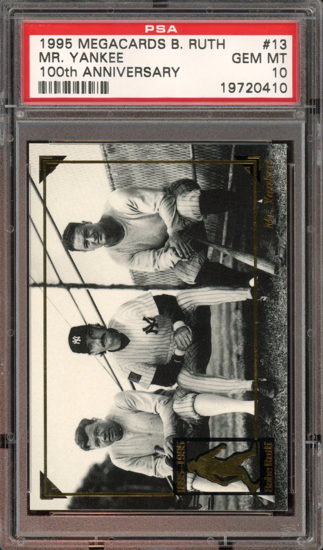 1995 Megacards Babe Ruth Collection Babe Ruth #13 front