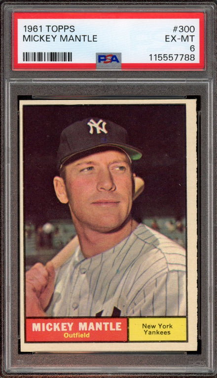 1961 Topps Mickey Mantle #300