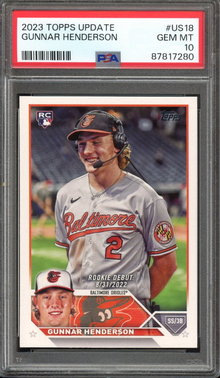 2023 Topps Update Gunnar Henderson #US18