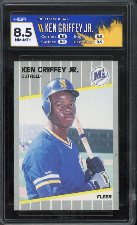 1989 Fleer Ken Griffey Jr. #548
