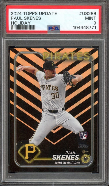 2024 Topps Update Paul Skenes #US288 Holiday