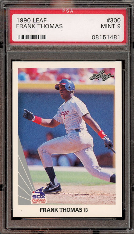 1990 Leaf Frank Thomas #300