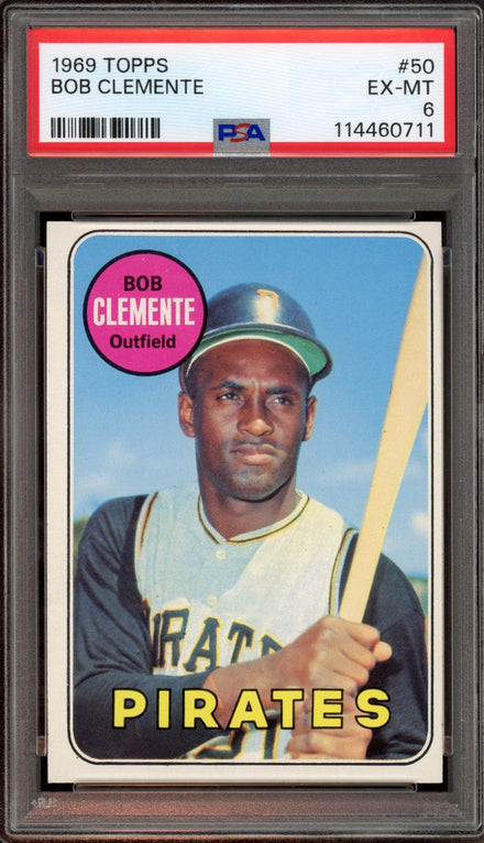 1969 Topps Bob Clemente #50