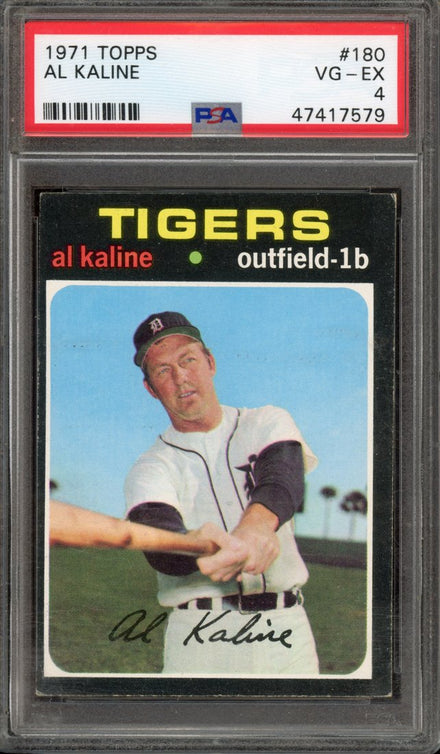 1971 Topps Al Kaline #180