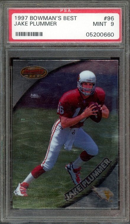 1997 Bowman's Best Jake Plummer #96