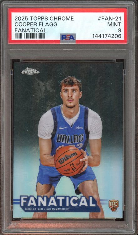 2025 Topps Chrome Fanatical Cooper Flagg #FAN-21
