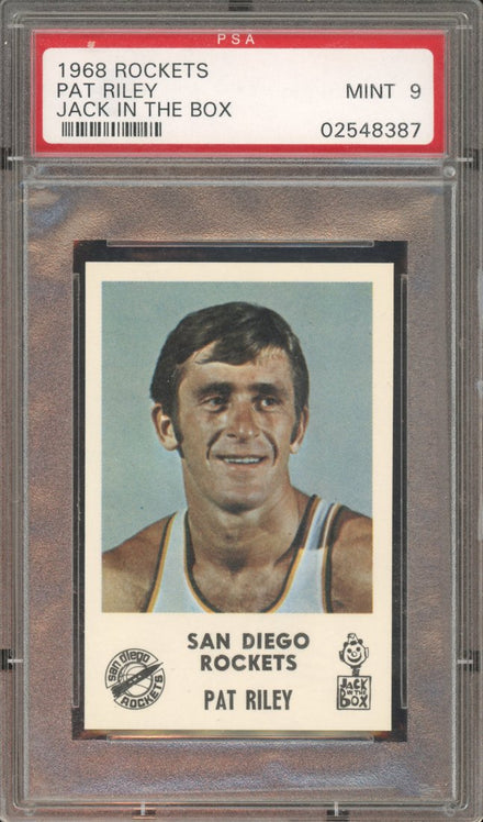 1968 Jack in the Box Rockets Pat Riley