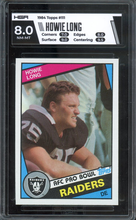 1984 Topps Howie Long #111