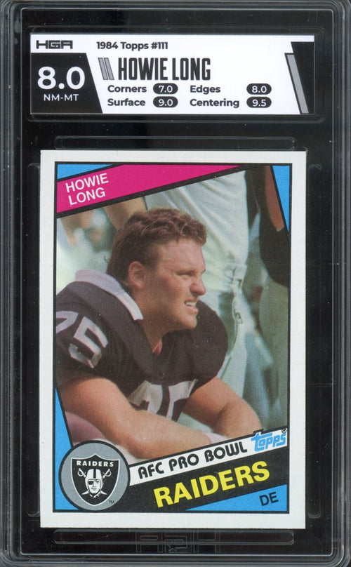 1984 Topps Howie Long (front)